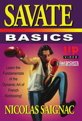 Savate #1 Basics of French Kickboxing DVD French Cup Champion Nicolas Saignac